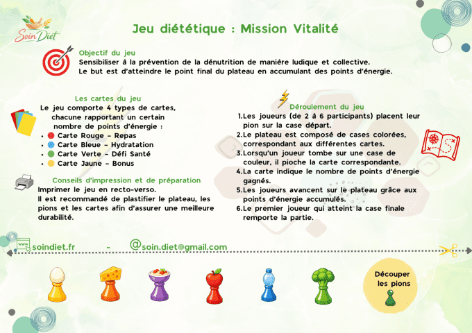 Jeu Mission Vitalité